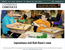 Tablet Screenshot of cambridgechron.com